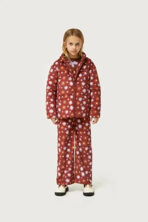 Abrigo de niña acolchado estampado floral Montana-MINI Online