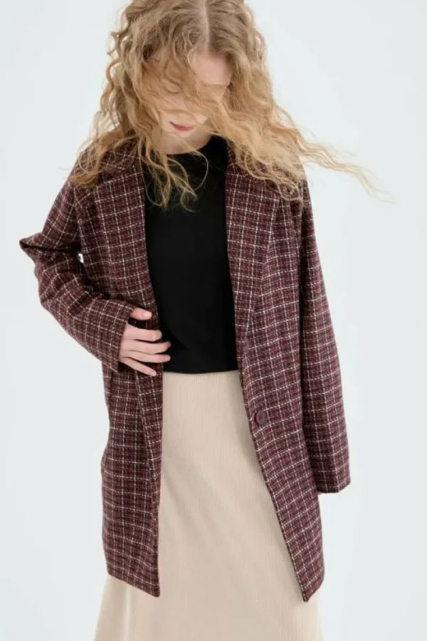 abrigo_midi_de_franela_co_4.webp Abrigo midi de franela con estampado de cuadros granates-COMPAÑIAFANTASTICA Best