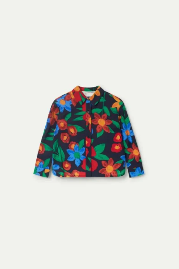 Camisa de niña estampado floral multicolor-MINI Clearance