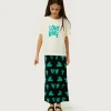 Camiseta de niña con print Love More-MINI Store