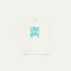 Camiseta de niña con print Love More-MINI Store