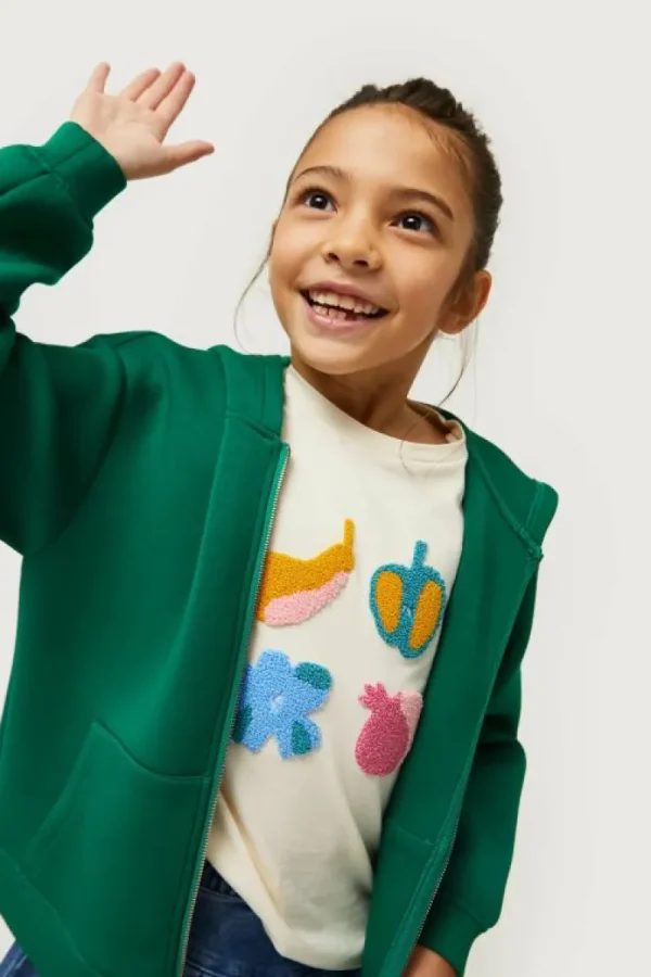 Camiseta de niña con print de frutas-MINI Cheap