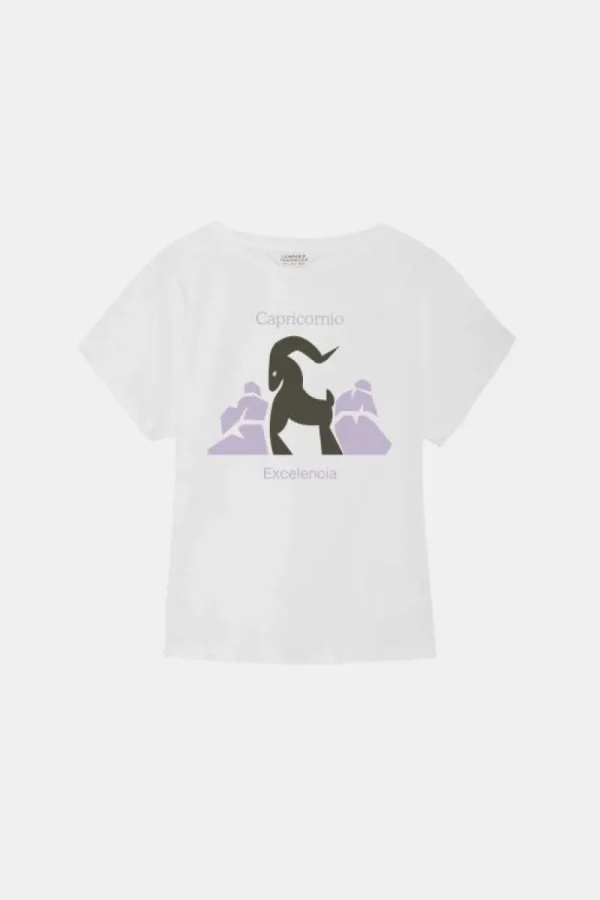Camiseta del horoscópo Capricornio | Astro Queen-COMPAÑIAFANTASTICA Best