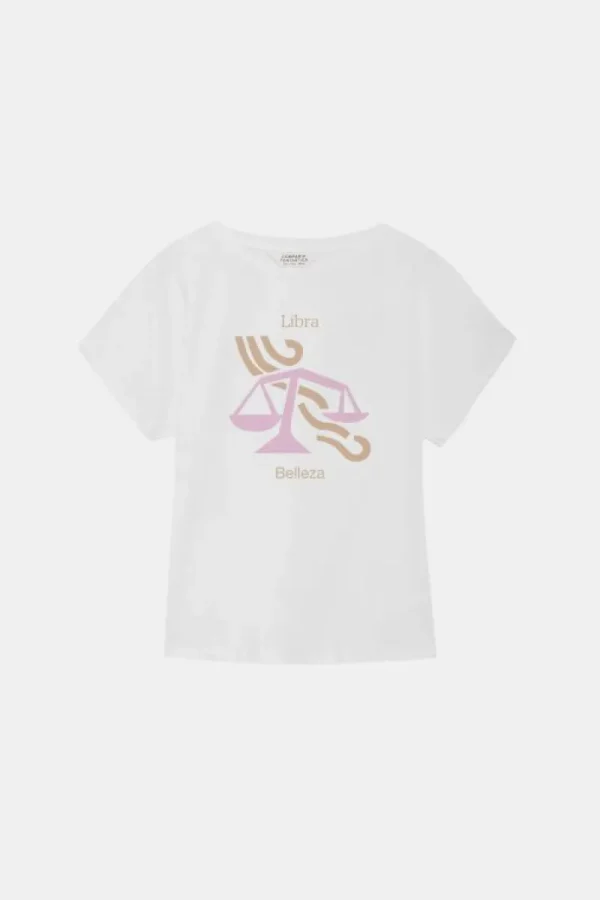 Camiseta del horoscópo Libra | Astro Queen-COMPAÑIAFANTASTICA New