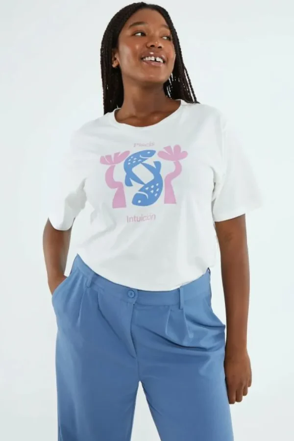 Camiseta del horoscópo Piscis | Astro Queen-COMPAÑIAFANTASTICA Best Sale