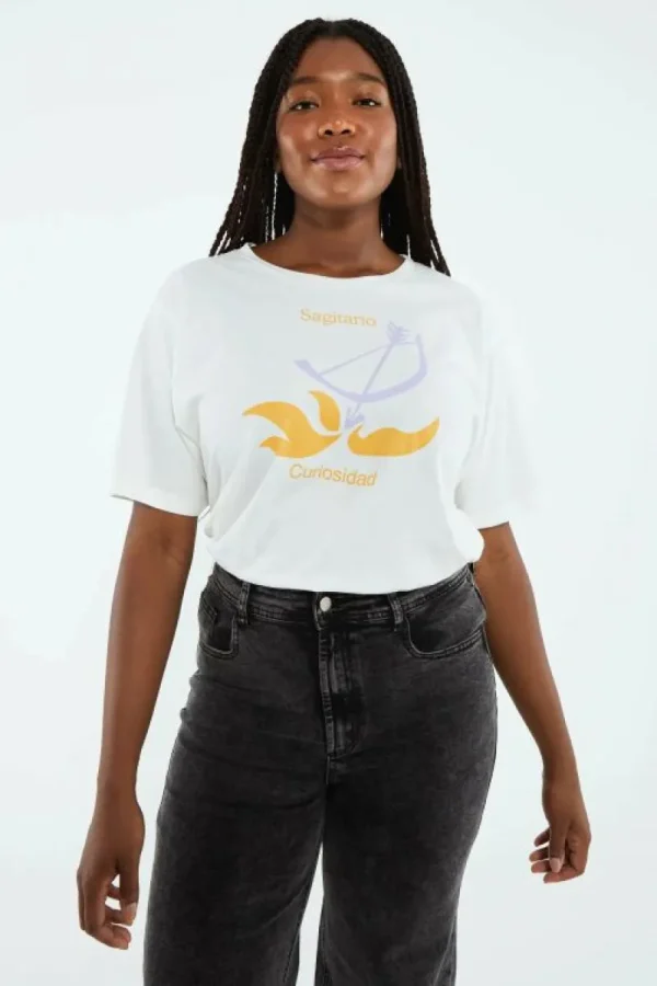 Camiseta del horoscópo Sagitario | Astro Queen-COMPAÑIAFANTASTICA Best