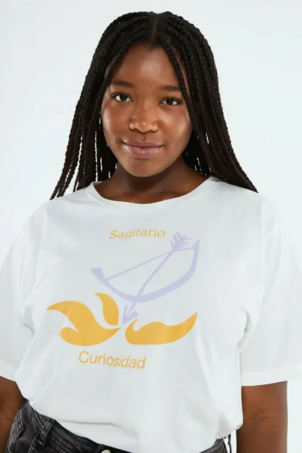 Camiseta del horoscópo Sagitario | Astro Queen-COMPAÑIAFANTASTICA Best