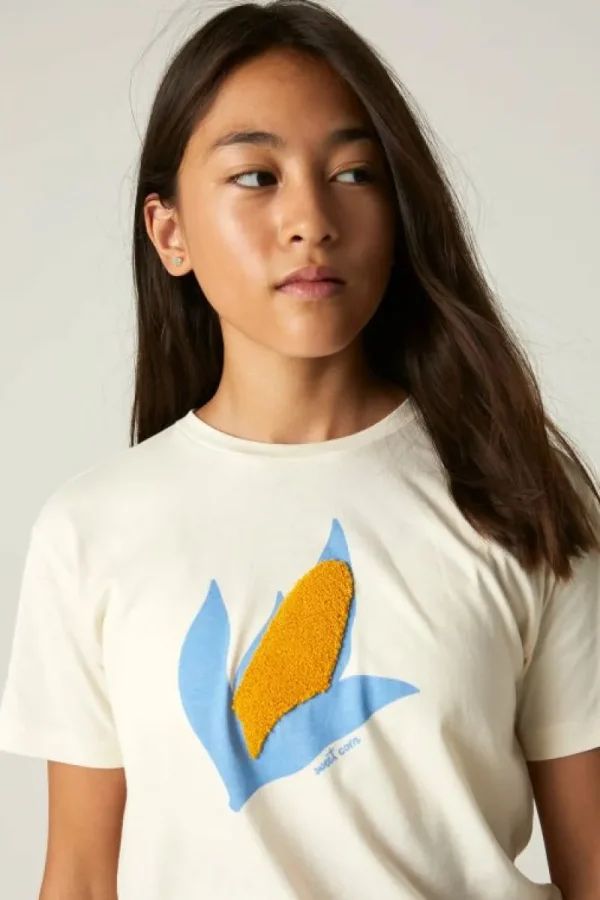 Camiseta unisex de algodón con gráfica de mazorca-MINI Flash Sale