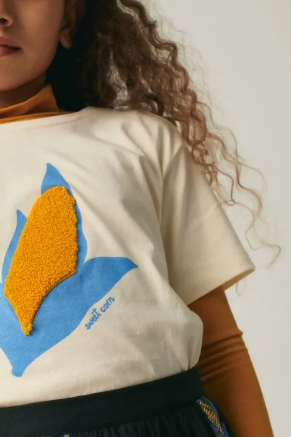 Camiseta unisex de algodón con gráfica de mazorca-MINI Flash Sale