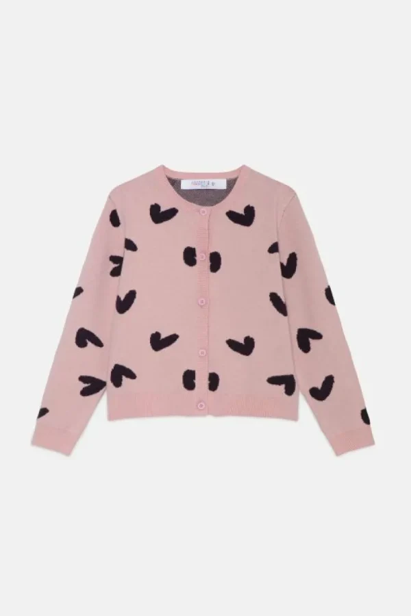 crdigan_de_nia_con_estamp_1.webp Cárdigan de niña con estampado de corazones-MINI Best Sale