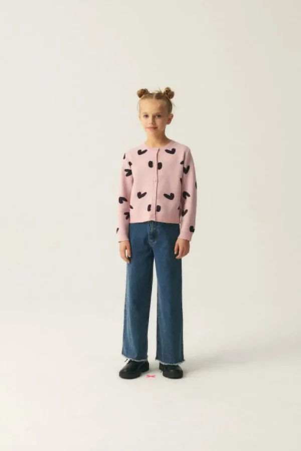 crdigan_de_nia_con_estamp_4.webp Cárdigan de niña con estampado de corazones-MINI Best Sale