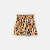 Falda corta de niña con estampado de lunares-MINI Fashion