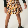 Falda corta de niña con estampado de lunares-MINI Fashion