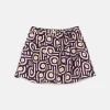 Falda corta de niña con estampado retro-MINI New