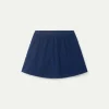 Falda corta de niña de pana azul marino-MINI Flash Sale