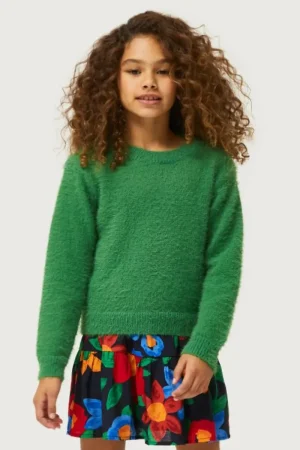 Falda corta de niña estampado floral multicolor-MINI Hot