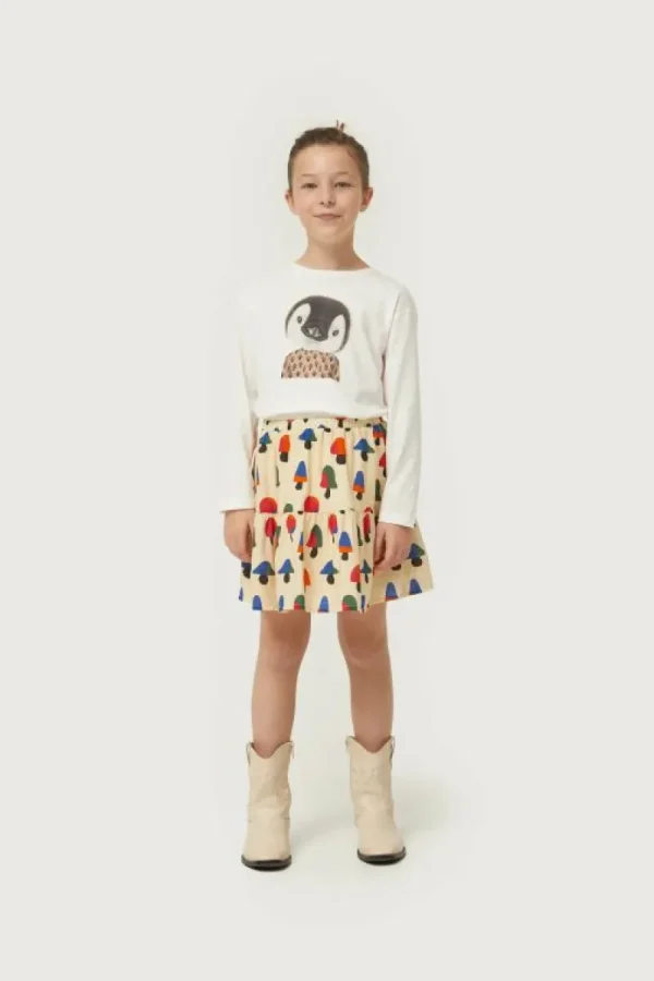 falda_corta_de_nia_estamp_0-6.webp Falda corta de niña estampado de setas multicolor-MINI Best Sale