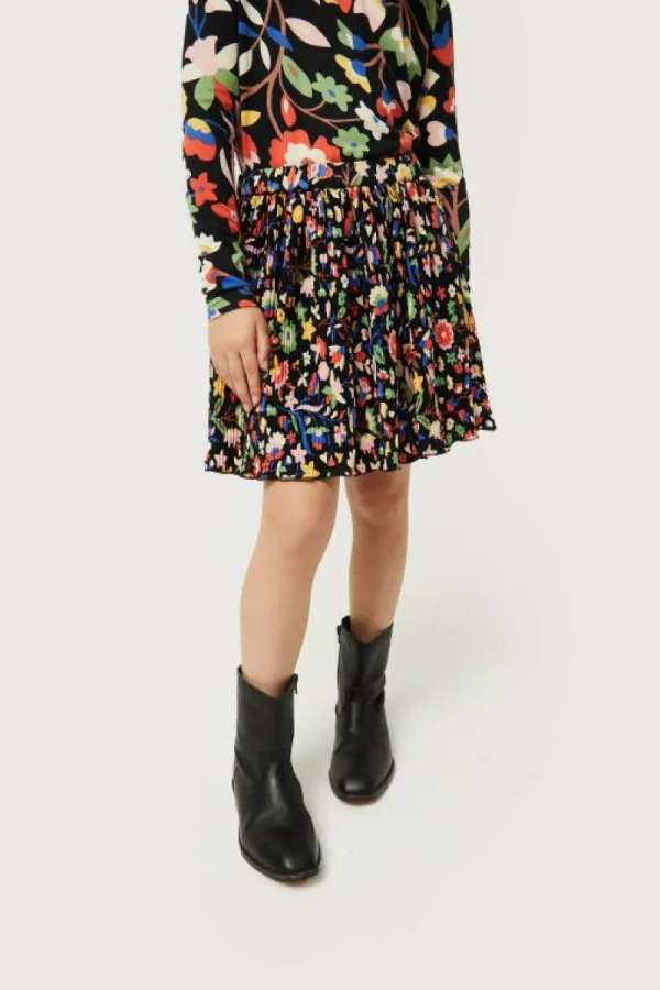 Falda corta de niña estampado floral pequeño-MINI Best Sale