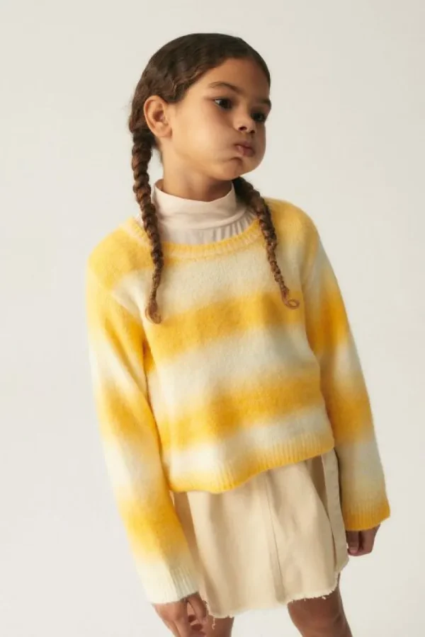 Falda corta de niña vaquera blanca-MINI Best Sale