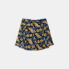 Falda corta evasé con estampado floral-COMPAÑIAFANTASTICA Fashion