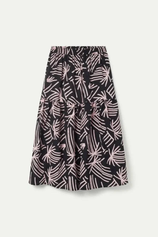 Falda larga estampado abstracto Fénix-COMPAÑIAFANTASTICA Best