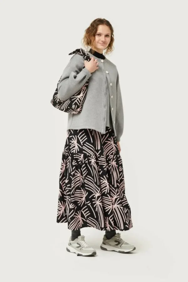 Falda larga estampado abstracto Fénix-COMPAÑIAFANTASTICA Best