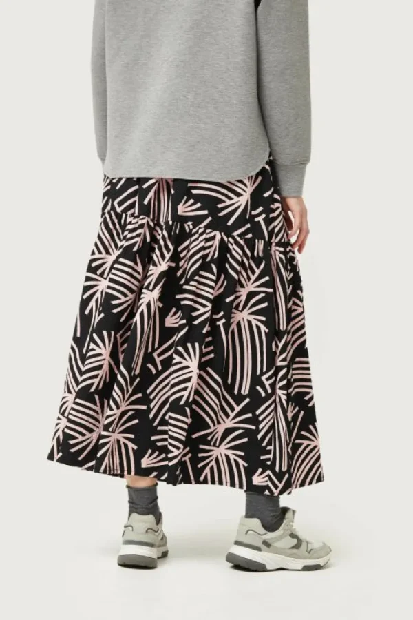 Falda larga estampado abstracto Fénix-COMPAÑIAFANTASTICA Best
