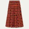 Falda larga estampado geométrico Pai Pai-COMPAÑIAFANTASTICA Cheap