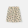 Falda midi de niña con estampado de corazones-MINI Sale