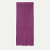 Falda midi de punto morada-COMPAÑIAFANTASTICA Fashion