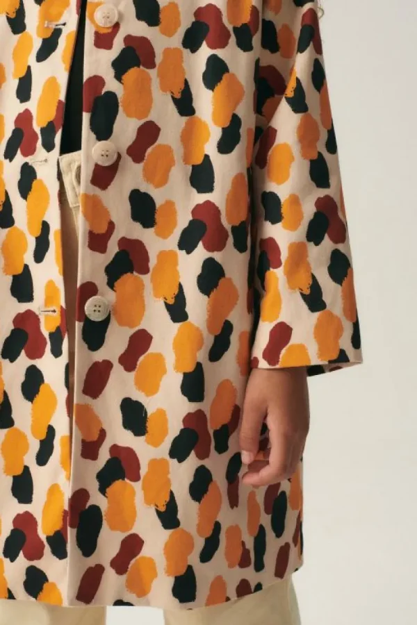 Gabardina unisex con estampado de lunares-MINI Flash Sale