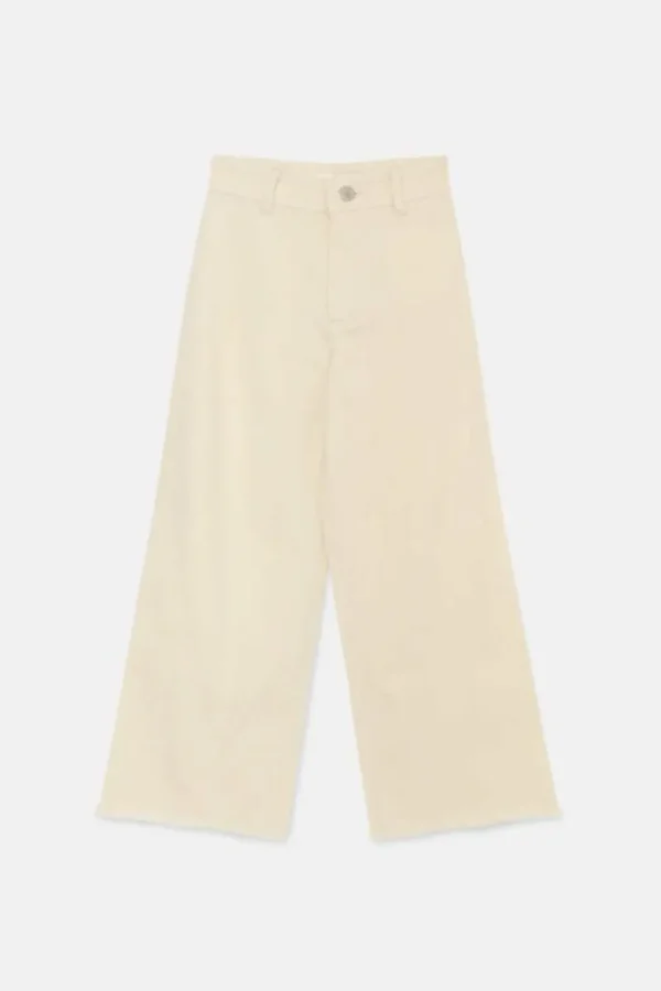 Jeans de niña rectos blancos-MINI Online