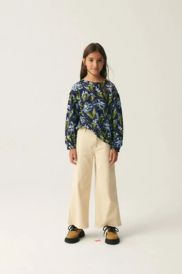 Jeans de niña rectos blancos-MINI Online