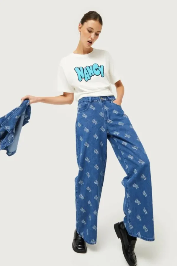 Jeans rectos NANCY-COMPAÑIAFANTASTICA Store