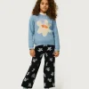 Jersey de niña con print de flor Calatea-MINI Cheap