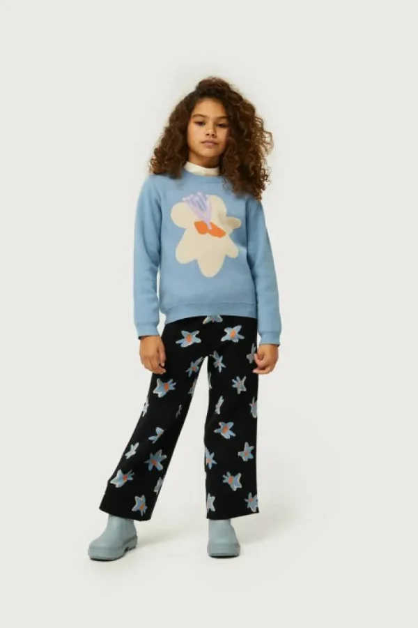 Jersey de niña con print de flor Calatea-MINI Cheap