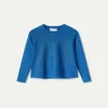 Jersey de niña evasé azul-MINI New