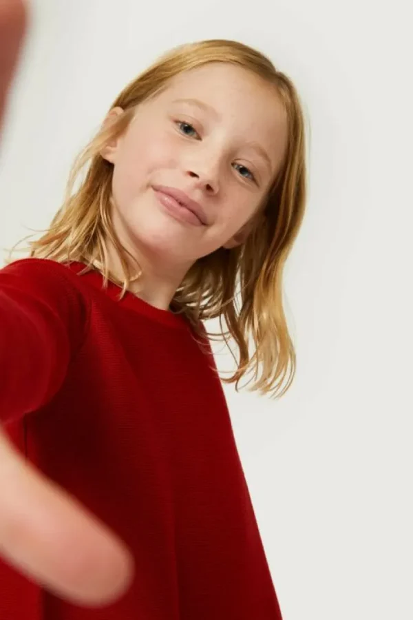 jersey_de_nia_evas_rojo_2.webp Jersey de niña evasé rojo-MINI Fashion