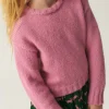 Jersey unisex crop de punto rosa-MINI Hot