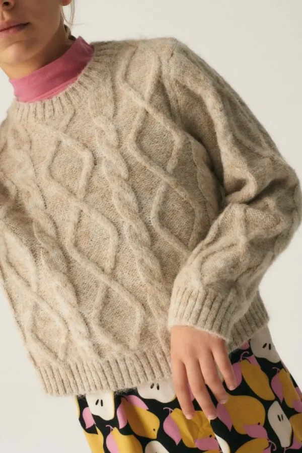 Jersey unisex de aranes beige-MINI Flash Sale