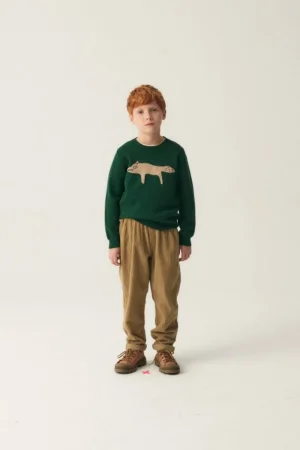 Jersey unisex de punto con estampado animal-MINI Best Sale