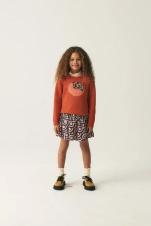 Jersey unisex de punto con estampado de caqui-MINI New