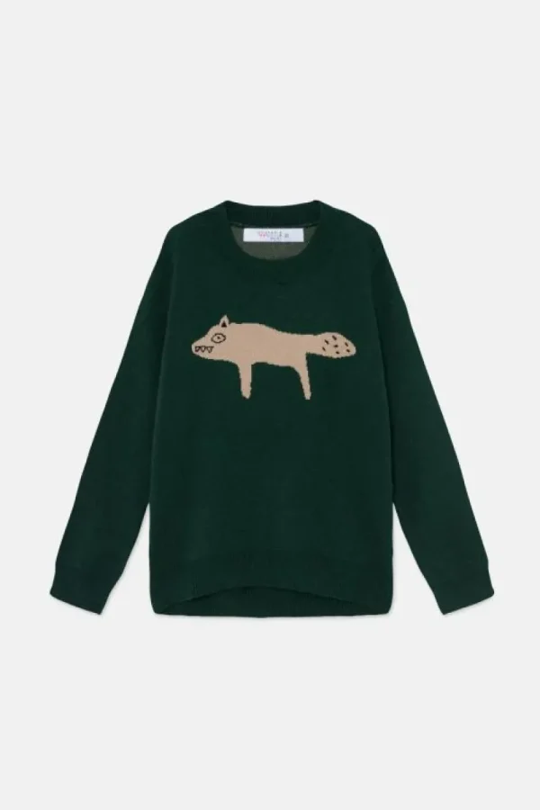 Jersey unisex de punto con estampado animal-MINI Best Sale