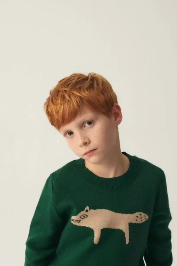 Jersey unisex de punto con estampado animal-MINI Best Sale