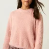 Jersey unisex de punto efecto pelo rosa-MINI Shop
