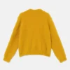 Jersey unisex de punto efecto pelo amarillo-MINI Cheap