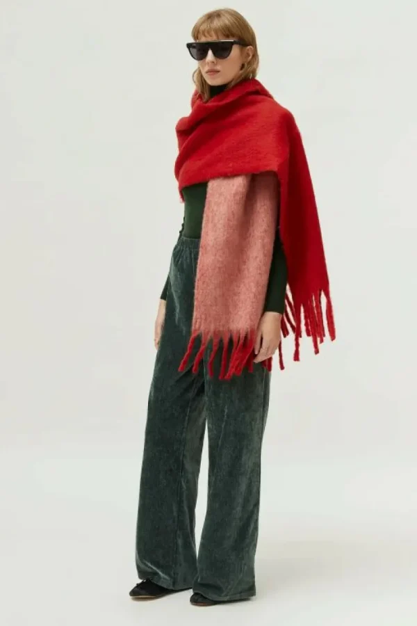 Pantalón de chenilla verde-COMPAÑIAFANTASTICA Sale