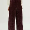 Pantalón de lentejuelas burdeos-COMPAÑIAFANTASTICA Flash Sale