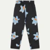 Pantalón de niña estampado floral Calatea negro-MINI Store
