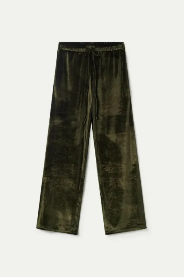 pantaln_de_terciopelo_ver_1.webp Pantalón de terciopelo verde-COMPAÑIAFANTASTICA Sale
